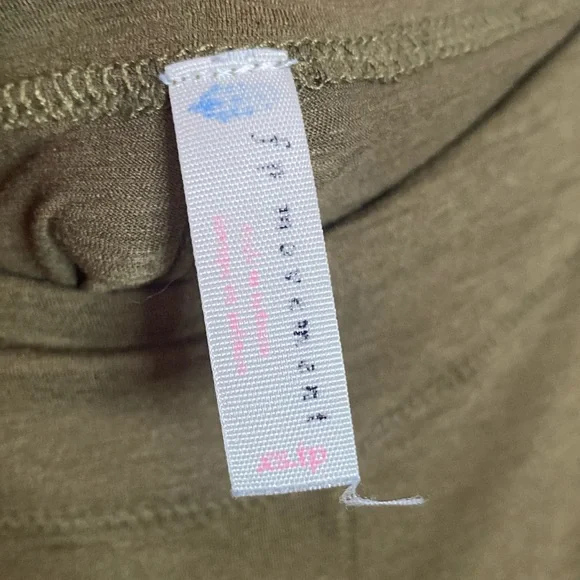 Free People Movement | XS Women's Army Green Sky High Long Sleeve Top - Picture 4 of 7